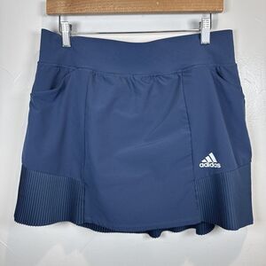 Adidas Pleated Skort Tennis Pickleball Athletic Women's SIze Large Blue